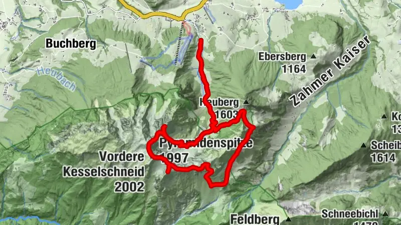 Winkelkarüberschreitung ab Durchholzen (Joven, Pyramiden, Kesselschneide, Roßkaiser)