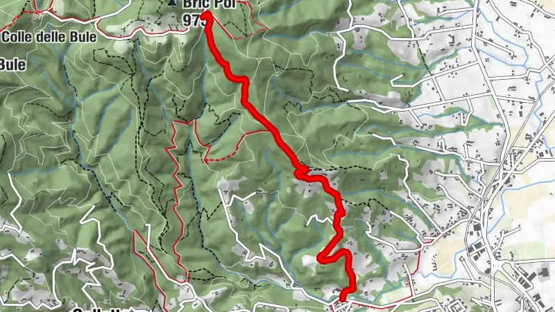 BRICHERASIO Aufstieg ins Flachland