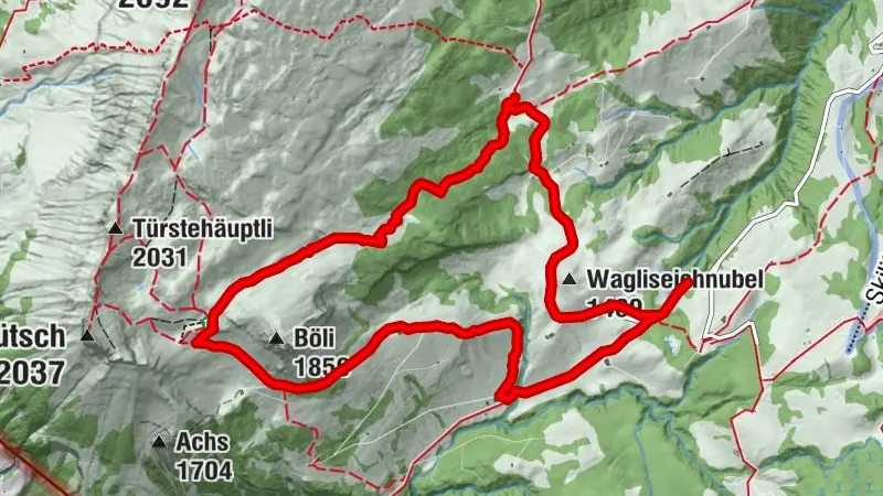 Wagliseiboden - Chlus - Wagliseiboden