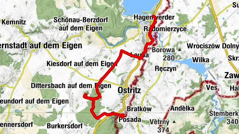 Via Sacra - von Hagenwerder nach Kloster St. Marienthal