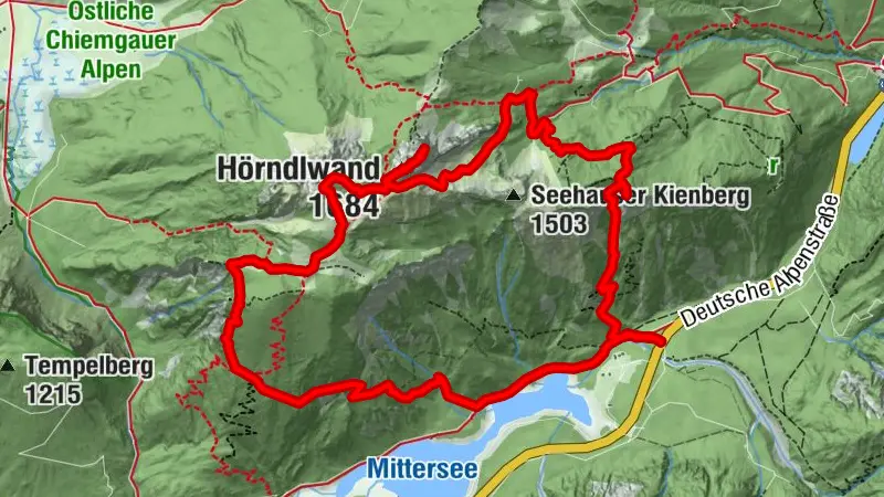 Schlösselschneid und Hörndlwand