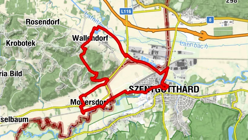 Alter Mönchsweg Mogersdorf Schlösselberg Szentgotthard Régi szerzetesút