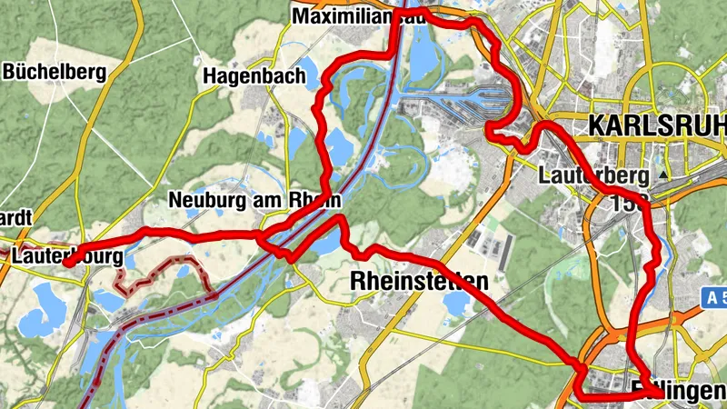 Dt.-frz. Radtour für Familien "Schwarzwald und Rhein" - Circuit franco-allemand pour les familles « La Forêt-Noire et le Rhin »