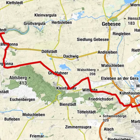 Nägelstedt/Unstrut - EF-Nördliche Gera-Aue