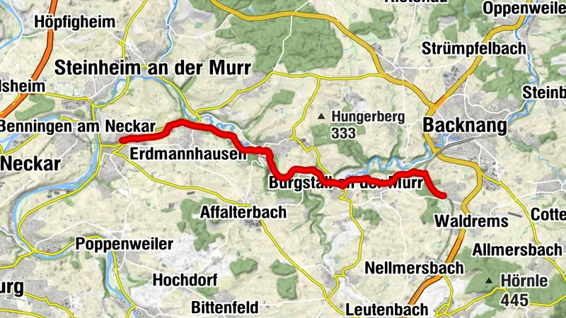 Maubach Bhf - Marbach Bhf