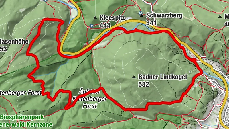 Baden, Lindkogel Blasenhöhe RDW