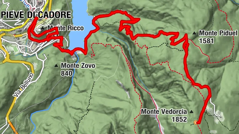 Rifugio Tita Barba von Pieve di Cadore