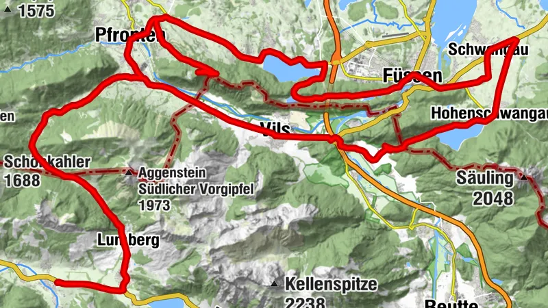 Auf König Ludwigs Spuren – traumhafte Touren im Tannheimer Tal