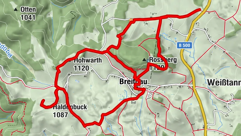 Türkenlouis Rundweg - Verlängerung 4 km