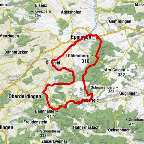 Naturpark Tour 4 | Ehmetsklinge Tour