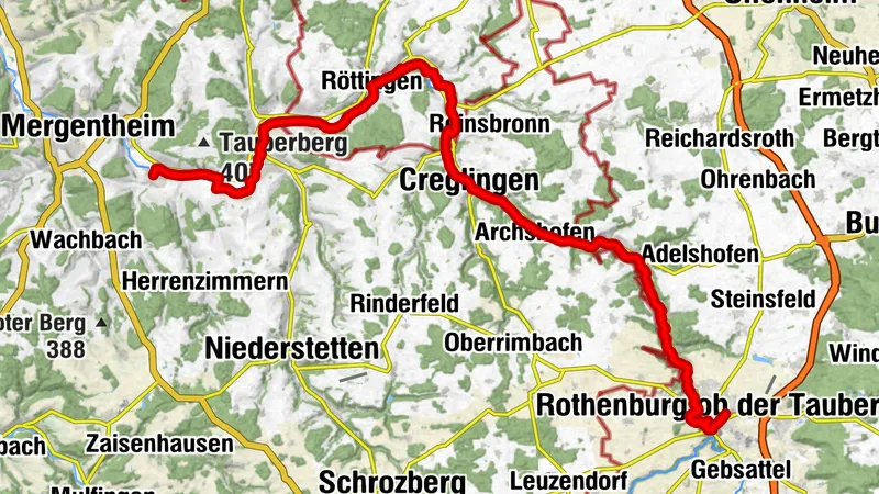 Wein-Radreise 3. Etappe: Riemenschneider und Schlösser