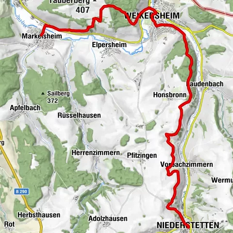 Jakobswanderweg 7. Etappe