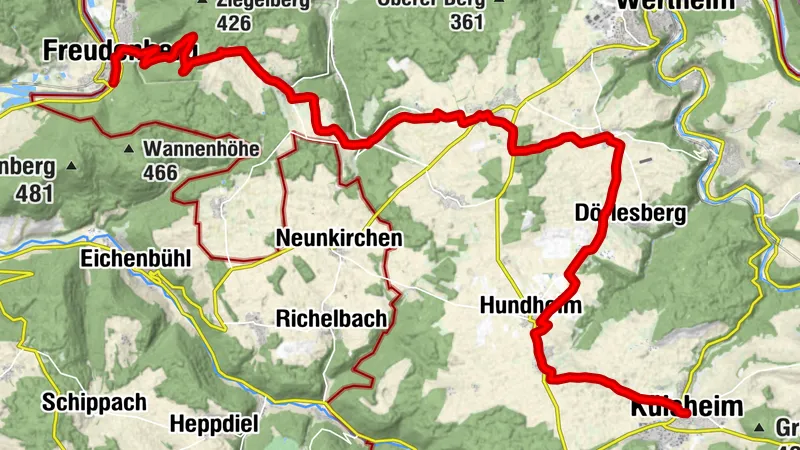 Liebliches Taubertal - Der Sportive 2. Etappe