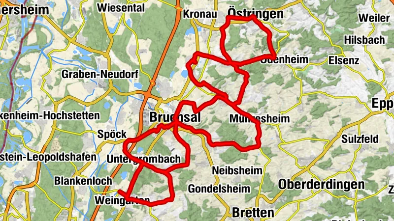 Loop für Loop – die modulare Rennradrunde durchs Hügelland