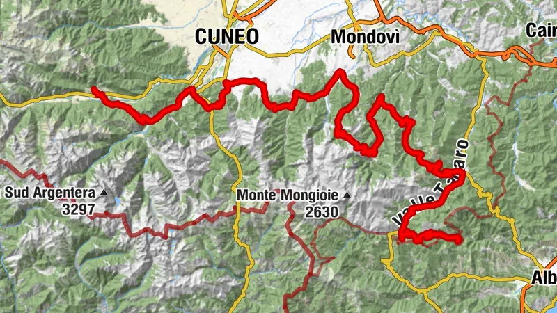 Alpine Geschichten und Landschaften zwischen Cuneo und Turin | Etappe 1 Alto - Demonte