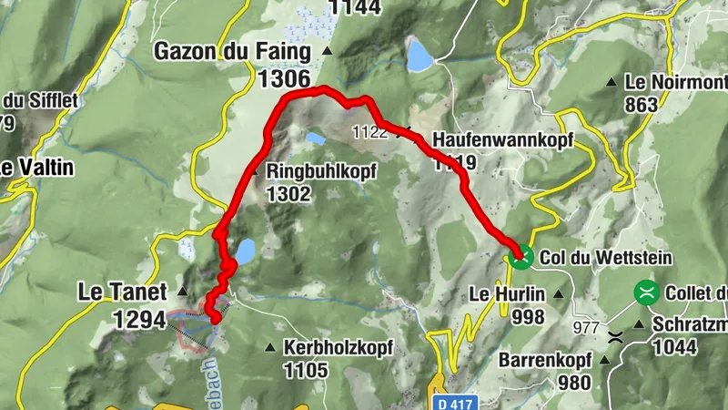 Jour 2 - Schantzwasen - Col du Wettstein