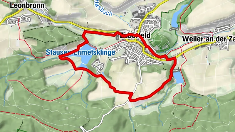 ZA2 - Seenweg - Wander3Klang Zaberfeld