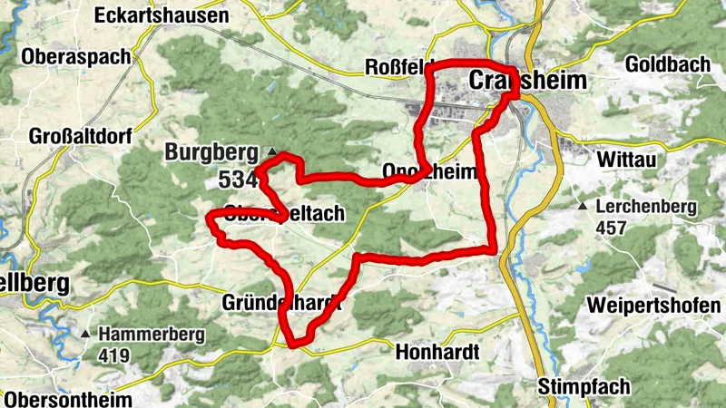 Crailsheimer Radtour – Auf hoher Sicht