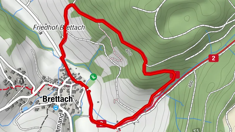 Brettach - Bretzfeld - Tour 1