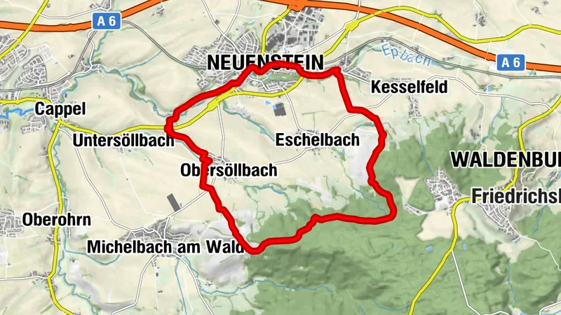 Weinberge im Herzen Hohenlohes