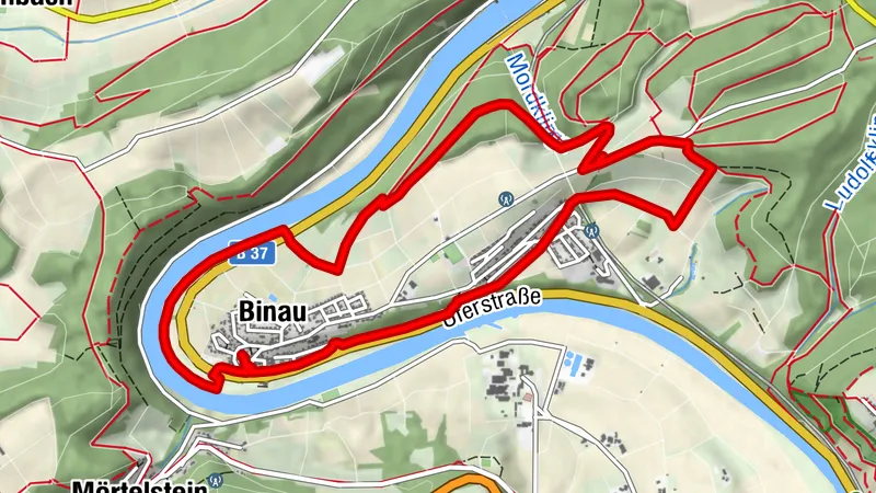 Rund um Binau