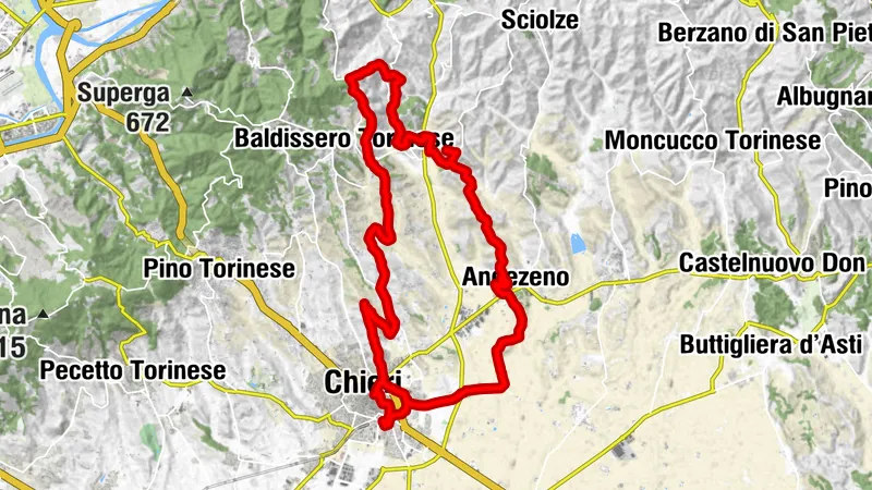 Entdeckungstour mit dem Fahrrad auf der GT.P 10 La Via delle Stelle (reduziert)
