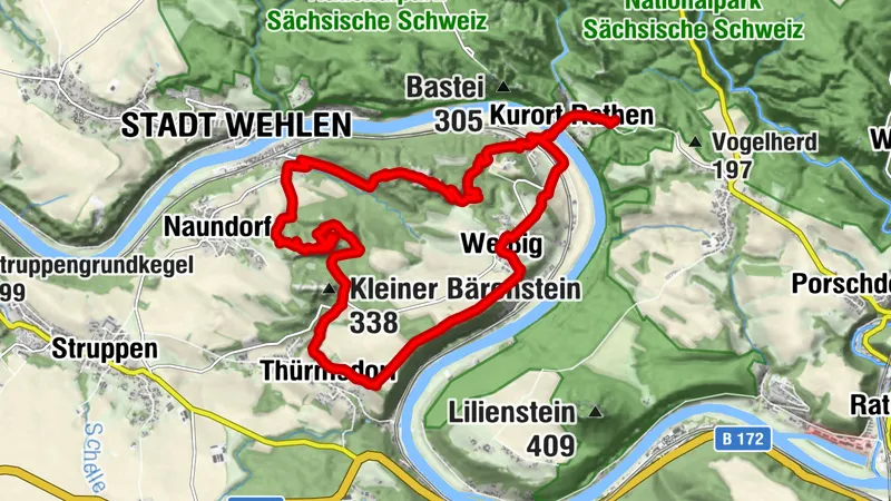 Kurort Rathen, Sachsen/Deutschland