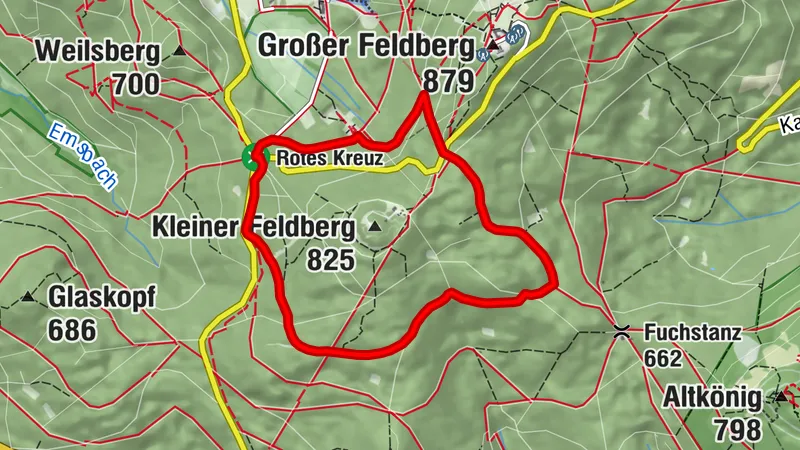Heilklima-Wanderweg Rotes Kreuz (RK3)