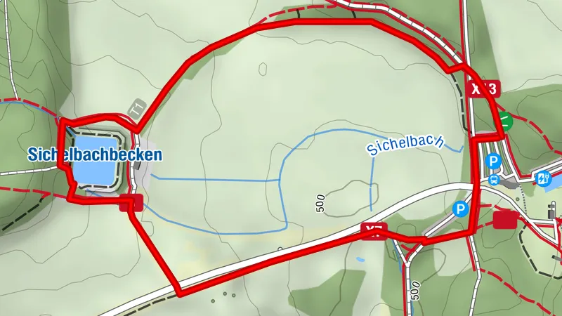 Sichelbachrunde (Kassel, Naturpark-Rundweg 8)
