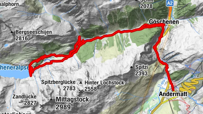 Rundtour Göscheneralp