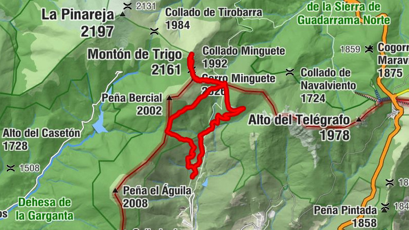 Cercedilla - Montón de Trigo - Cercedilla