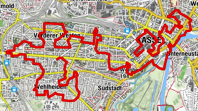 Stadtwanderweg Kassel-Mitte
