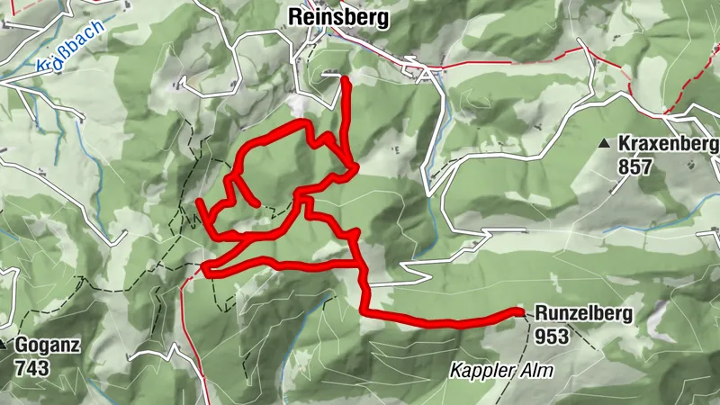 Reinsberg Frauenstein Runzelberg
