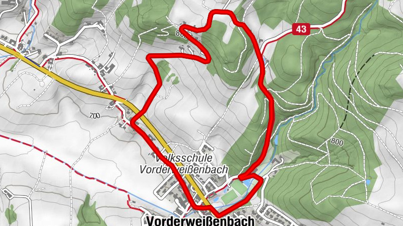 Vorderweißenbach: Schmankerlweg 25 (Glasaurunde)
