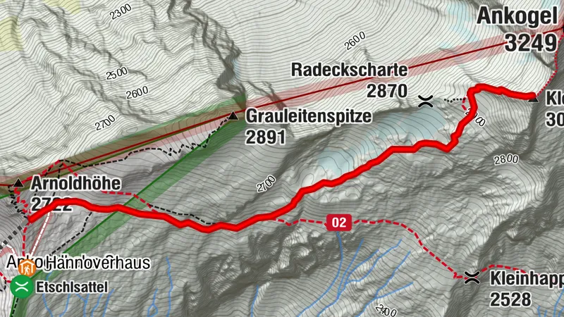lift 2800 -> Ankogel (easy kiddo version)