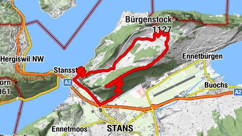 Seewligrat Biketour am Bürgenberg