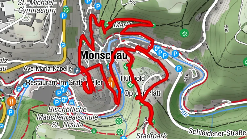 Monschau (15/25) - Der Rote Faden