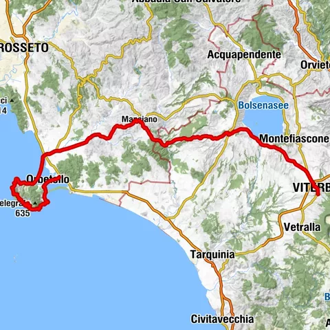 Periplo dell'Argentario + Orbetello FS 🚴👍😍