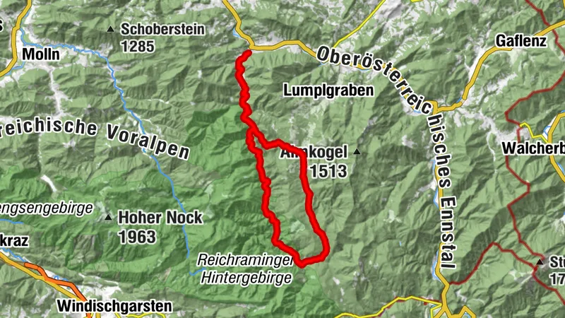 Hintergebirgsradweg