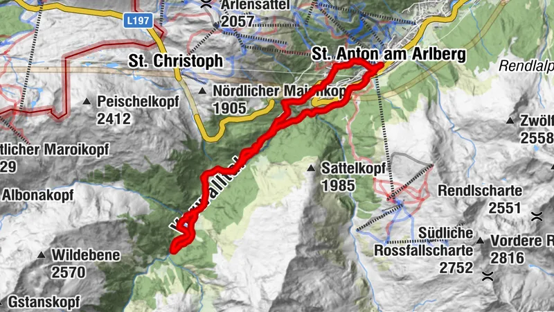 Verwallsee-Runde über die Rosannaschlucht
