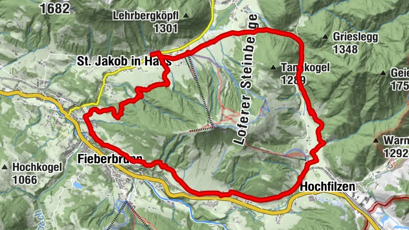 Buchsteinwandumrundung