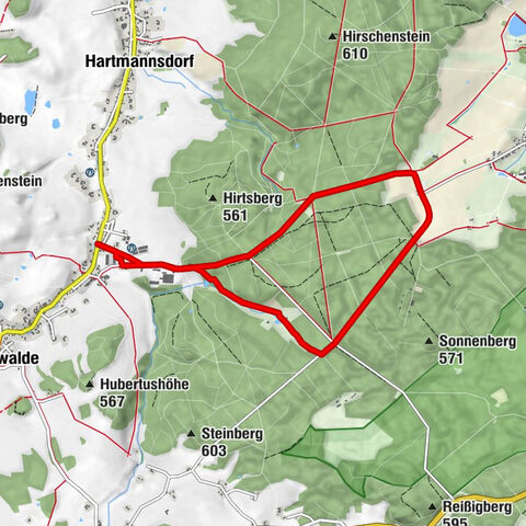 Sagenumwobenes Jahnsgrün - Oberhartmannsdorfer Rundwanderweg