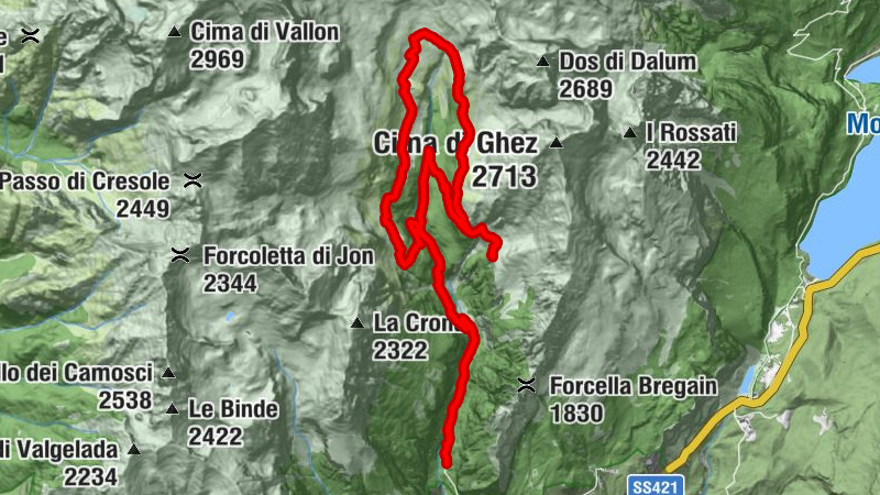 Das Tal „Val Ambiéz“: Unterwegs in den Brenta-Dolomiten