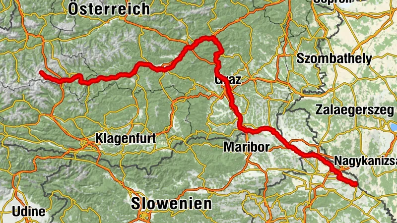 Murradweg R2 - Vom Steirerkas zu Wein und Kernöl 