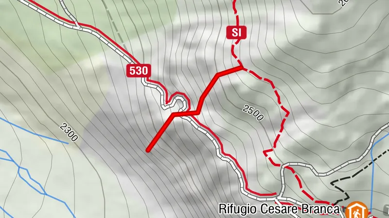 Klettersteig „Jacopo Compagnoni“