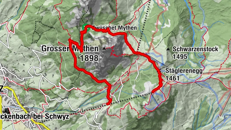 WanderWunder Schwyz: Rundwanderung um den grossen Mythen