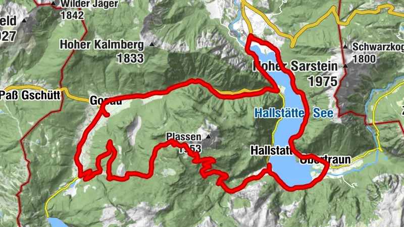 MTB - Durchgangsalm, Hallstadt