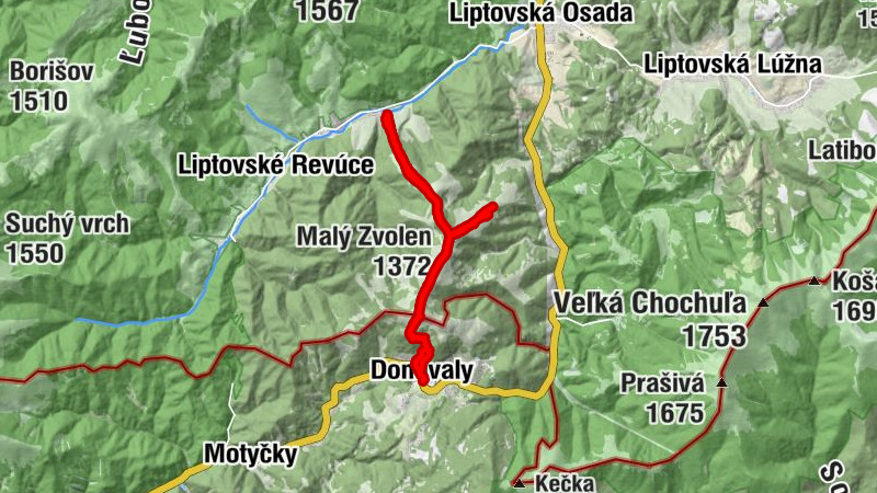 SVK _ Veľká Fatra _ Donovaly - Liptovské Revúce - Donovaly