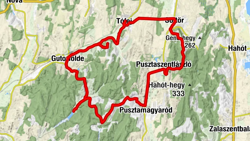 Kerekezés Göcsej peremén