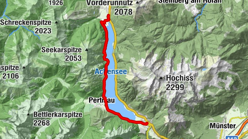 Achenkirch – Maurach am Achensee / Die Alpenüberquerung - Etappe 3